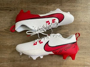 Nike Vapor Edge Speed 360 2 Football White University Red Sz 7.5 FQ4045-102 - Picture 1 of 5