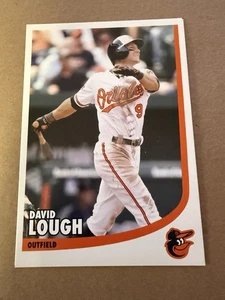 David Lough Baltimore Orioles Team ausgestellt Postkarte Größe Foto  - Bild 1 von 2