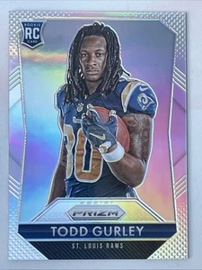 2015 Panini Prizm - Variation Todd Gurley II #291 Silver Prizm SP Rare Rams RC - Bild 1 von 6