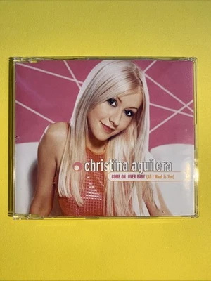 Christina Aguilera - Come On Over  1 Track    ITALIAN PROMO IMPORT *RARE* VG+ - Image 1 of 4