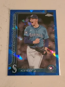 Topps 2025 cromo zafiro George Kirby #223 Seattle Mariners - Imagen 1 de 1