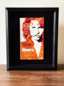 Val Kilmer Signed Original VHS Cover The Doors Professionally Framed - Picture 1 of 4