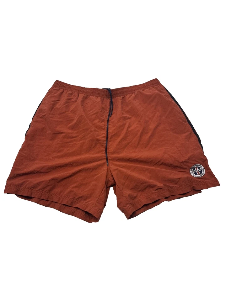 CUTTER & BUCK Mesh Lined Red,  Elastic & Draw String Waist Swim Trunks 2XLT Tall - Image 1 of 4