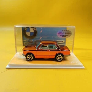 Matchbox 1969 BMW 2002 Orange CHROME (WANGSTAR CUSTOM) Limited REAL RIDERS - Picture 1 of 15