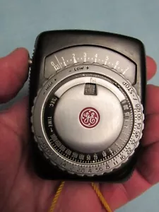 Vintage General Electric Camera Exposure Meter PR-1 Hand-Held LIGHT METER - Picture 1 of 5