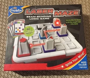Complete-Lazer Maze Beam Bending Logic Game Ignite Your Mind By Thinkfun - Picture 1 of 12