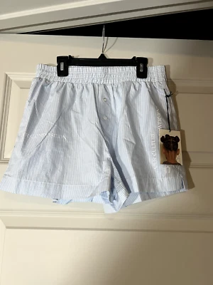 Forever 21 Pijama Estilo Corto Talla M Azul con Rayas Blancas Foto 1 de 4