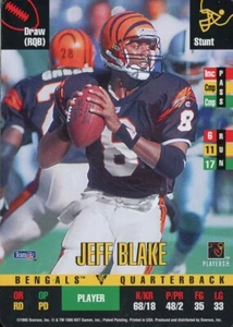 Donruss Red Zone 1995 Jeff Blake Bengals - Imagen 1 de 1