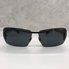 Sunglasses BIS AND CURIOUS pure Titanium + NXT Black Grey 64 19 140 NEW