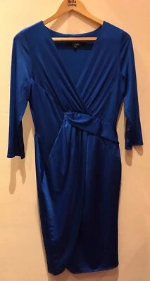 ROYAL BLUE DRESS STAR JULIEN MACDONALD SZ 12 (LOT 308) - Image 1 of 4