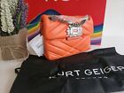 RRP£200🧡Kurt Geiger 🧡London Leather Mini Mayfair X Embellished Shoulder Bag...