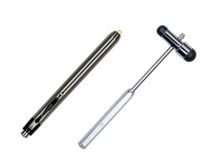 Set Diagnostikleuchte Y Martillo Reflejo Buck Lámpara Y Hammer en Set - Imagen 1 de 7