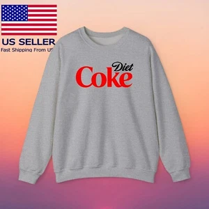 DIET COKE Soda Soft Drink Grey Size S-3XL - Picture 1 of 1