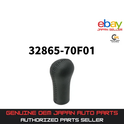 Nissan Genuine 200SX 240SX Silvia 180SX S13 S14 Black Shift Knob 32865-70F01 OEM Foto 1 de 2