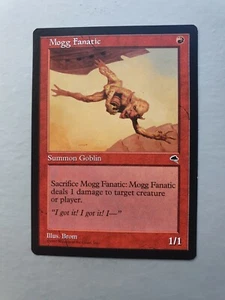 Mogg Fanatic, MTG Tempest (1997) Common Red Creature VNM  - Bild 1 von 2