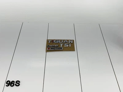 17-18 VOLKSWAGEN TIGUAN LIMITED AWD PUERTA TRASERA PUERTA LEVADIZA JUEGO DE PLACAS DE IDENTIFICACIÓN OEM Foto 1 de 4