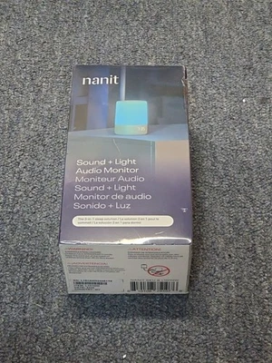 Máquina inteligente de luz y sonido nocturno para bebé Nanit L101NW, blanca Foto 1 de 3