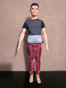 Barbie Fashionistas Ken Color Blocked Cool Doll 2016 Mattel DWK47 - Foto 1 di 12