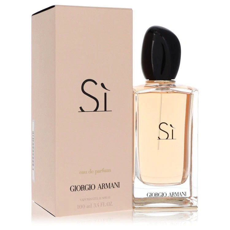 Туалетная вода для женщин Si от Giorgio Armani 3,4 унции НОВАЯ ЗАПЕЧАТАННАЯ коробка - Изображение 1 из 1