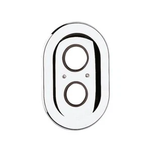 GROHE Rosette oval 47188 225x150 für Automatic 2000/Sentosa alt chrom - Bild 1 von 3