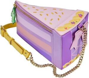 NWT Loungefly Tangled Rapunzel Cake Cosplay Crossbody Bag Purse BRAND NEW W TAGS