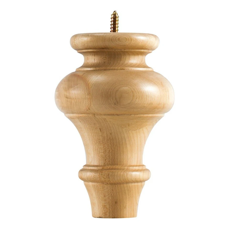 Pie de moño de transición torneado de uno-4" x 6" Foto 1 de 1