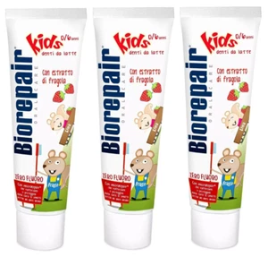 BIOREPAIR Oral Care Kids 0-6 (50ml) Wild Strawberry (3 Pack) Packaging May Vary - Picture 1 of 4
