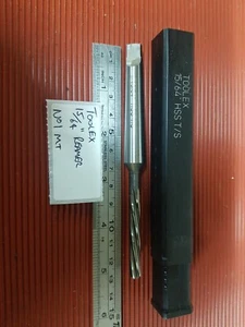 15/64" Reamer made by Toolex - No 1mt - Picture 1 of 3