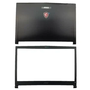 LCD Back Cover Bezel For MSI GS73 GS73VR MS-17B1 7RG-035CN Top 3077B5A213H Black - Picture 1 of 5