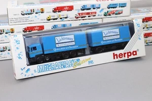 Herpa MAN Kofferzug Lichtenauer - quellrein aus Sachsen 184076 1:87 H0 NOS OVP - Picture 1 of 3