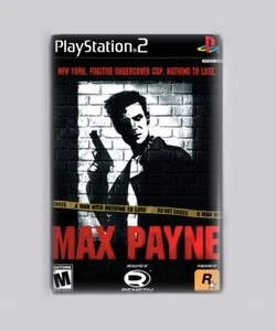 Max Payne / PS2 - 2"x3" KÜHLSCHRANKMAGNET (Playstation 2 Retro - Bild 1 von 2