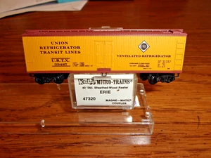 Micro-trains a 47320 N-scale Erie Reefer #39487 - Picture 1 of 2