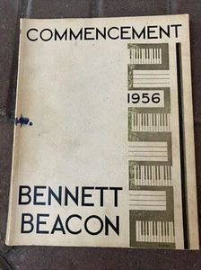 1956 Bennett BEACON Buffalo NY High School Annuario inizio & Ultime volontà - Foto 1 di 24