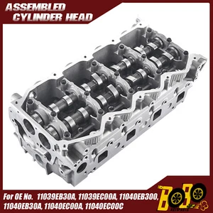 YD25 COMPLETE Cylinder Head for Nissan Navara D40 D22 Pathfinder 4 port - Picture 1 of 12