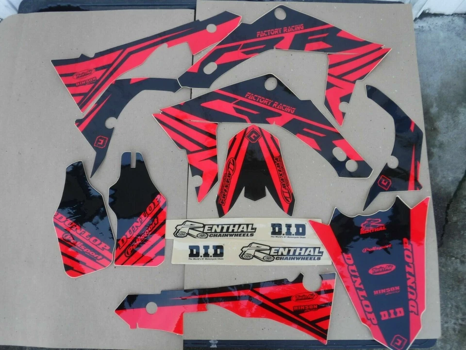 POLISPORT HONDA RESTYLE GRAPHICS 2002 2003 04 05  CR125 CR125R CR250 CR250R  143 - Image 1 of 1