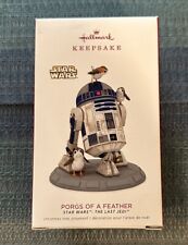 2018 Star Wars  The Last Jedi PORGS OF A FEATHER Hallmark Keepsake ORNAMENT NIB