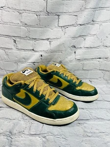 2005 NIKE DUNK ZOOM TEAM EDITION SB SVSM GOLD CYPRESS GREEN 311665-731 Size 12 - Picture 1 of 6