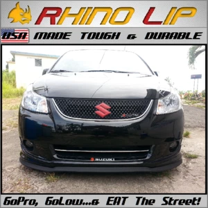 MARUTI Celerio Ciaz Dzire Kwid Baleno Front Bumper Lip Rubber Chin Splitter Trim - Picture 1 of 12