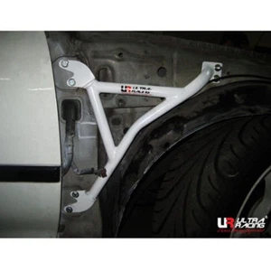 FOR HONDA CIVIC EG / CRX Del Sol ULTRA RACING 1 Pair FENDER BARS 3 POINTS - Picture 1 of 11