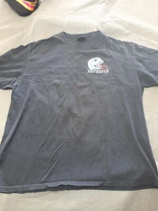 NFL Team Apparel New England Patriots T Shirt Mens L Used Htf Tom Brady - Picture 1 of 4
