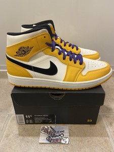 retro 1 mid lakers