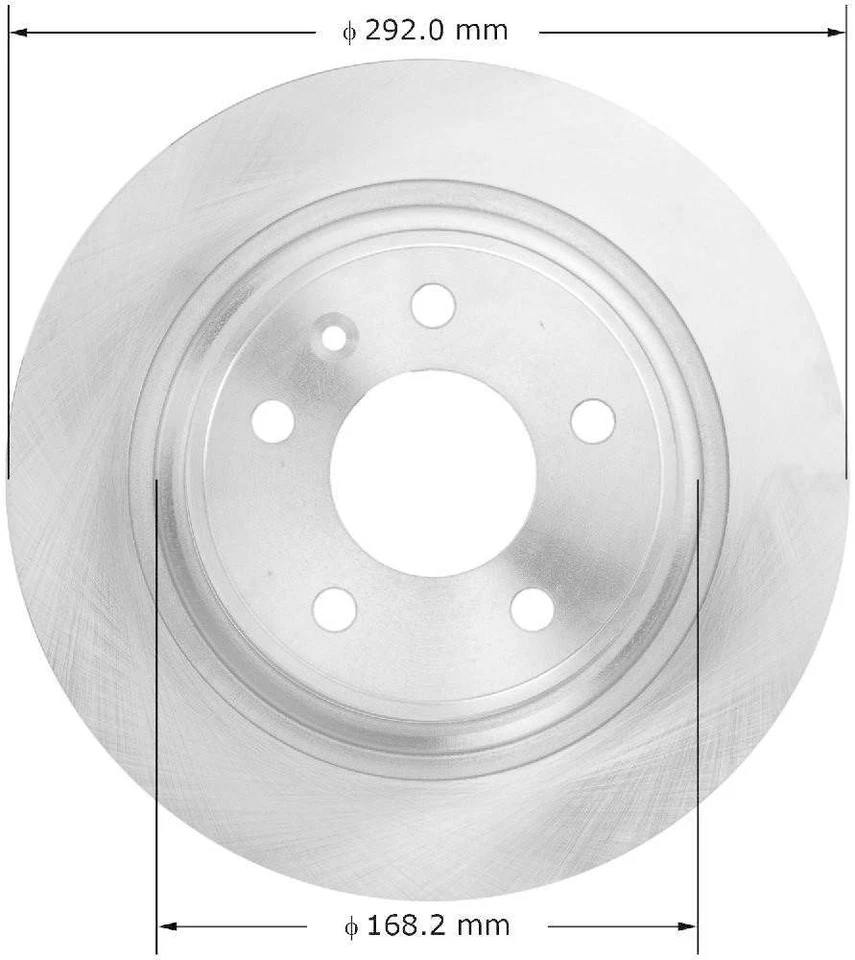 Rotor de freno de disco para Chevrolet Volt Cruze Bendix 2011-2014 Foto 1 de 1