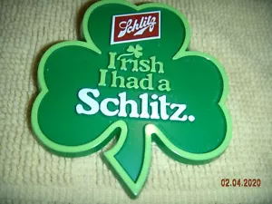 1 DE COLECCIÓN SLITZ IRLANDÉS TENÍA UN VENTILADOR DE BOTÓN SLITZ RECUERDO COLECCIONISTA PIN TRASERO - Imagen 1 de 1