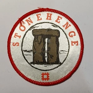 Stonehenge England UK - Woven Cloth Patch Badge - Picture 1 of 2