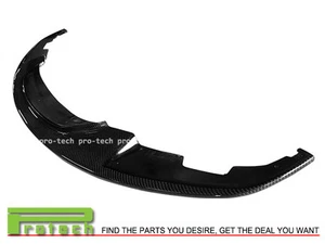 2012-2016 BMW F30 4Dr AP Style Carbon Fiber Front Bumper Lip w/ M-Sport - Picture 1 of 2