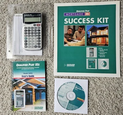 Calculated Industries Qualifier Plus IIIx 3415 Financial Calculator + CD Room - Image 1 of 4