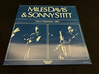 MILES DAVIS & Sonny Stitt Live in Stockholm '86 DRAGON DRLP 130 2LP Sweden (S) - Image 1 of 4