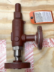 GENUINE FARRIS CURTISS-WRIGHT 2700 SERIES SAFETY RELIEF VALVE 3/4" x 1" FLANGED - Picture 1 of 8