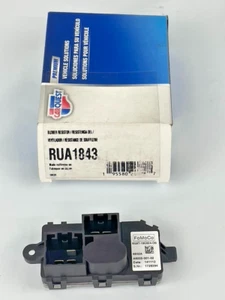 RUA1843 CQ HVAC Blower Motor Resistor xref. Standard RU-898, OE # 6G9T-19E624-DB - Picture 1 of 6