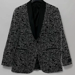Max Cavalera Pure Wool Italian Blazer Jacket Sport Coat Size Tag 48 See Measure - Picture 1 of 12